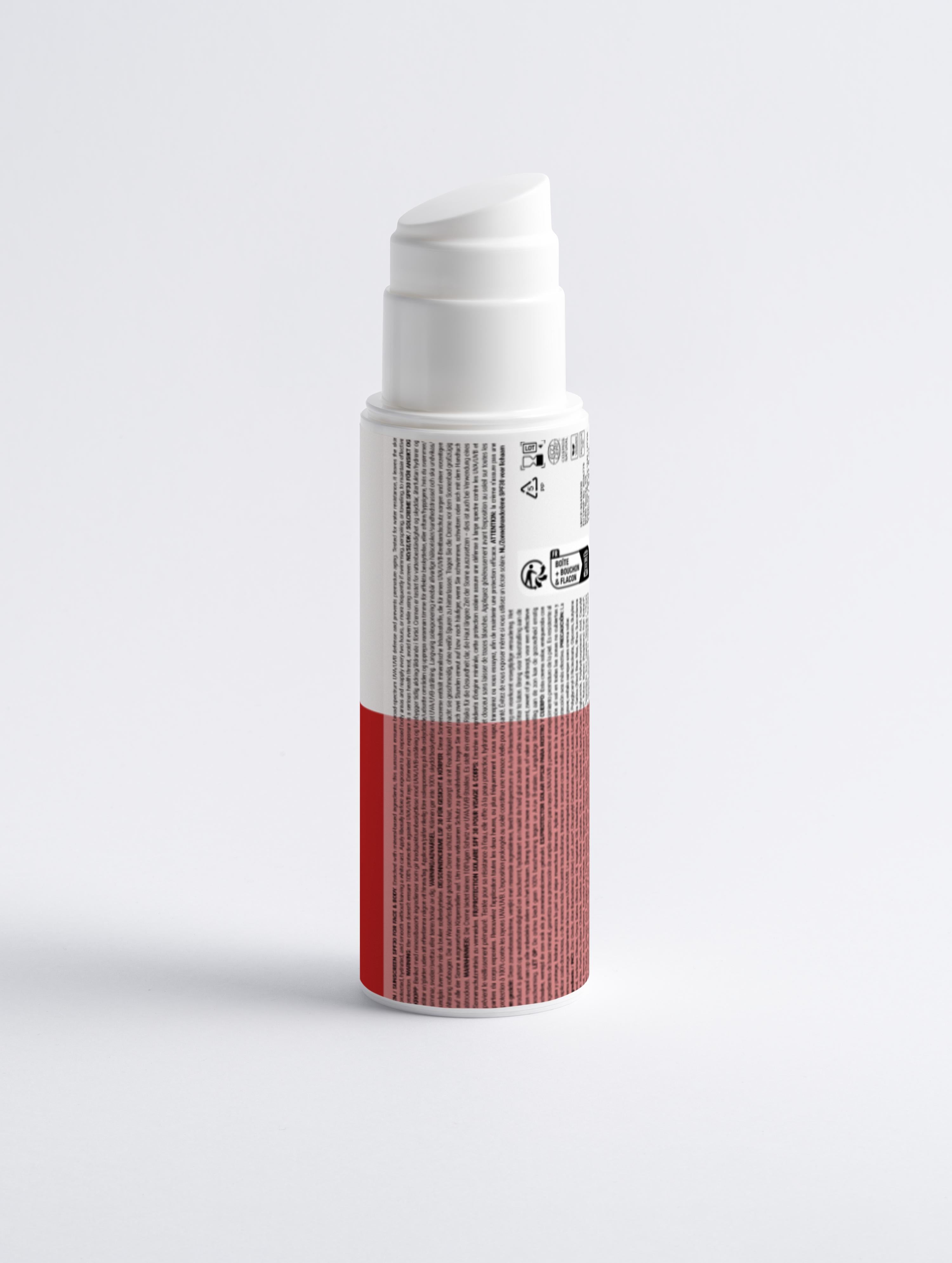 Mineral Sunscreen SPF30 for Face & Body, no tint