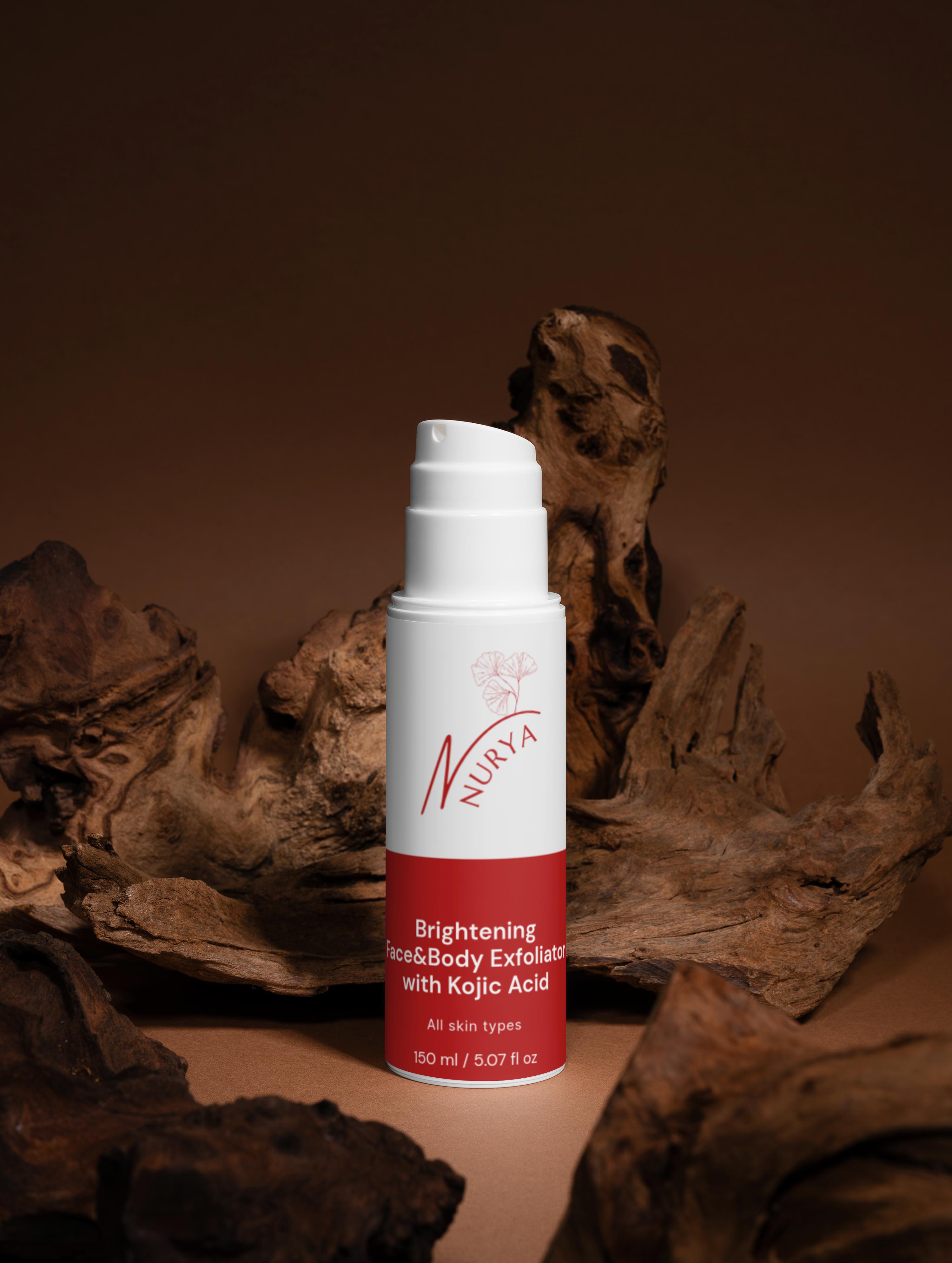 Brightening Face&Body Exfoliator with Kojic Acid