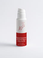 Mineral Sunscreen SPF30 for Face & Body, no tint