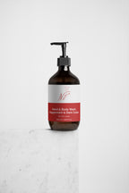 Hand & Body Wash, Peppermint & Dark Cedar